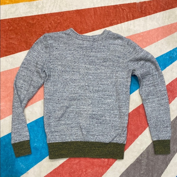 Gap Kids Gray Sweater with Cat Face Design - Picture 3 of 3